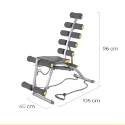 Rock Gym 6-in-1 Trainingsbank - Buikspierbank