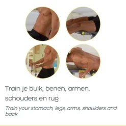 Rock Gym 6-in-1 Trainingsbank - Buikspierbank
