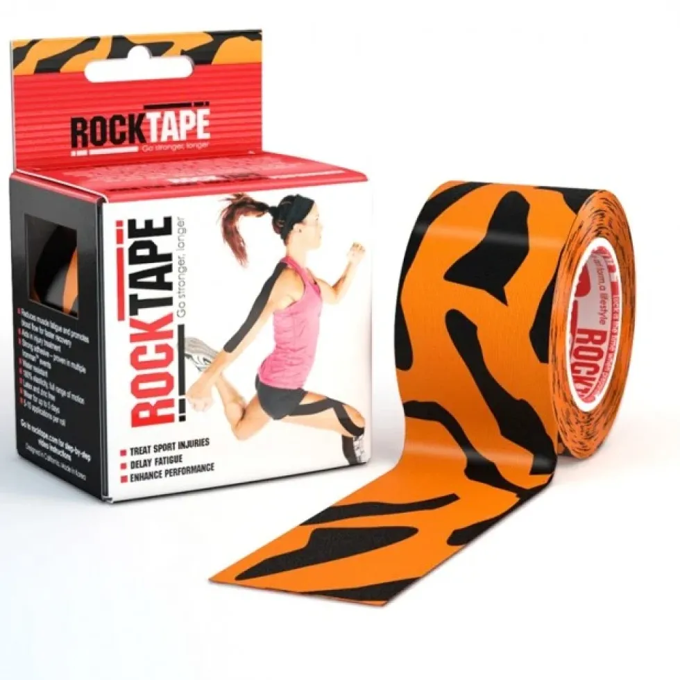 RockTape Classic Kinesiotape - Sporttape - 5 cm x 5 m - Tijger