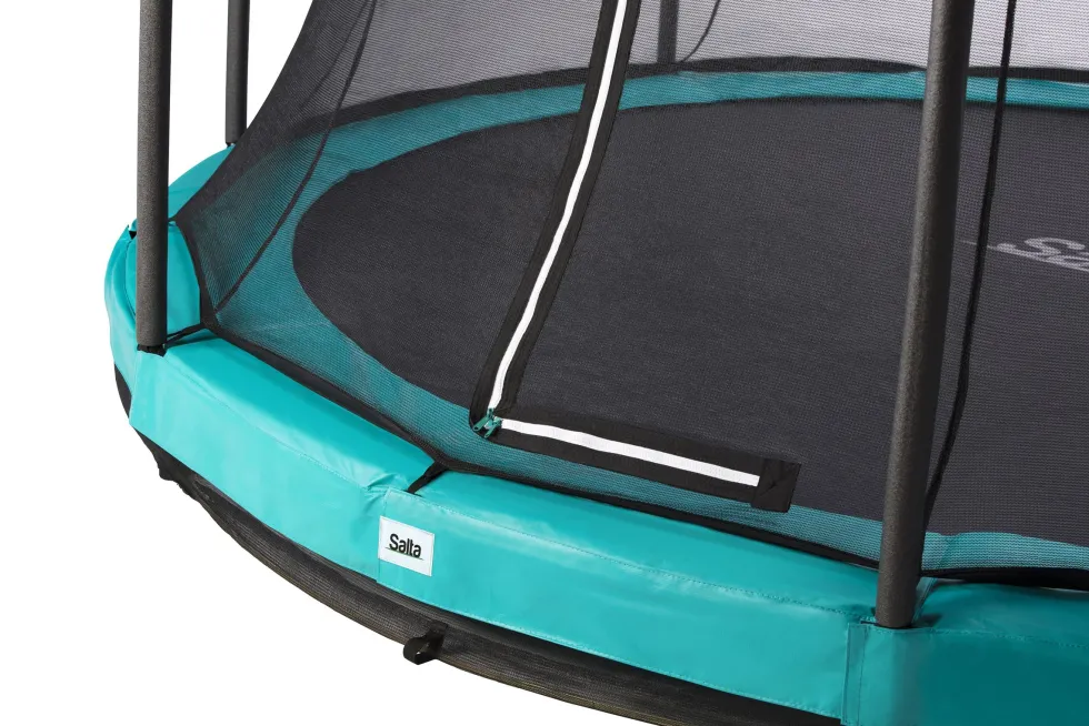 Salta Comfort Edition Ground Trampoline met Veiligheidsnet - 183 cm - Groen