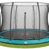 Salta Comfort Edition Ground Trampoline met Veiligheidsnet - 396 cm - Groen