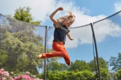 Salta Comfort Edition Ground Trampoline met Veiligheidsnet - 213 cm - Roze
