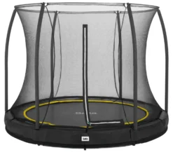 Salta Comfort Edition Ground Trampoline met Veiligheidsnet - 213 cm - Zwart