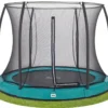 Salta Comfort Edition Ground Trampoline met Veiligheidsnet - 251 cm - Groen