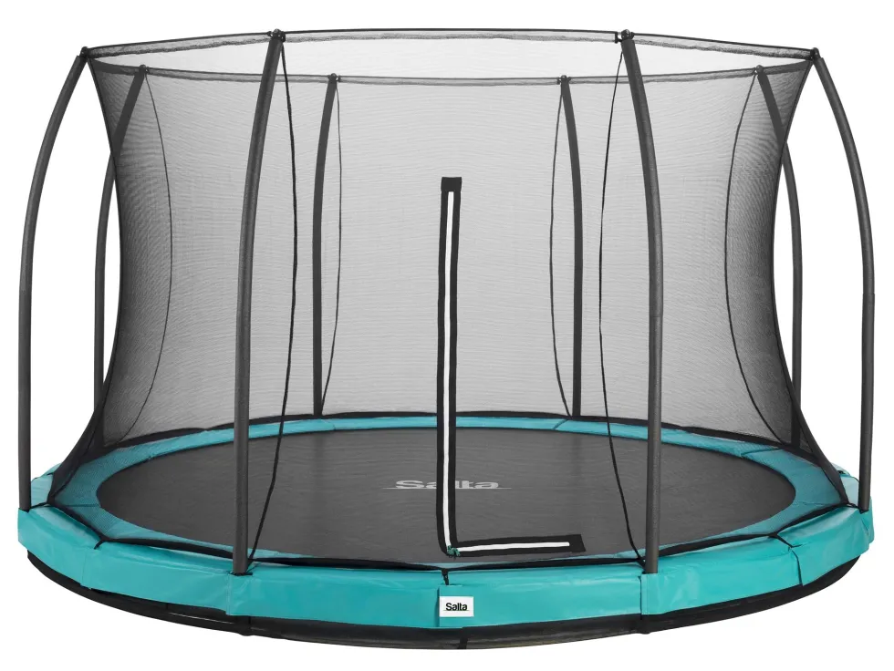 Salta Comfort Edition Ground Trampoline met Veiligheidsnet - 366 cm - Groen