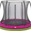 Salta Comfort Edition Ground Trampoline met Veiligheidsnet - 305 cm - Roze