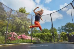 Salta Comfort Edition Ground Trampoline met Veiligheidsnet - 183 cm - Zwart