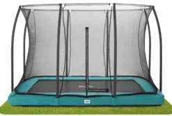 Salta Comfort Edition Ground Trampoline met Veiligheidsnet - 305 x 214 cm - Groen