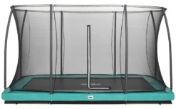 Salta Comfort Edition Ground Trampoline met Veiligheidsnet - 244 x 366 cm - Groen