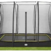 Salta Comfort Edition Ground Trampoline met Veiligheidsnet - 305 x 214 cm - Zwart