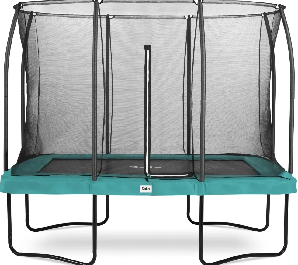 Salta Comfort Edition Trampoline met Veiligheidsnet - 214 x 305 cm - Groen