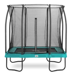 Salta Comfort Edition Trampoline met Veiligheidsnet - 153 x 214 cm - Groen