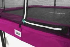 Salta Comfort Edition Trampoline met Veiligheidsnet - 153 x 214 cm - Roze