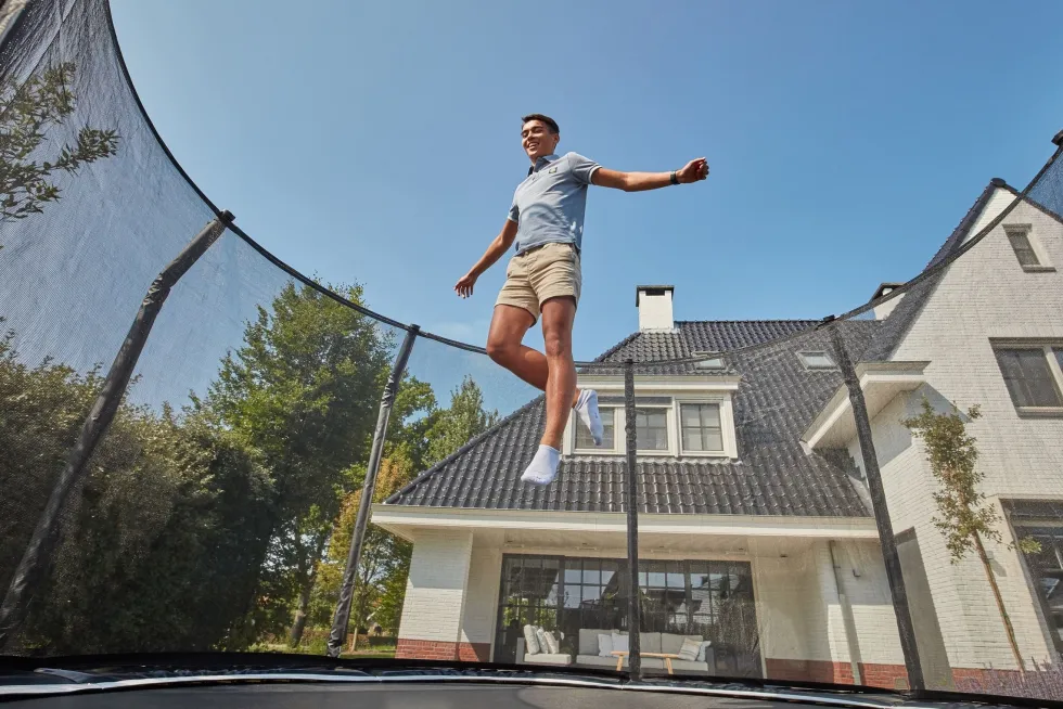 Salta First Class Trampoline met Veiligheidsnet - 427 cm - Zwart