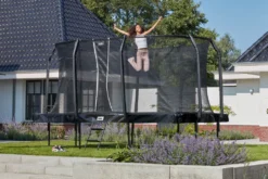 Salta First Class Trampoline met Veiligheidsnet - 427 x 244 cm - Zwart