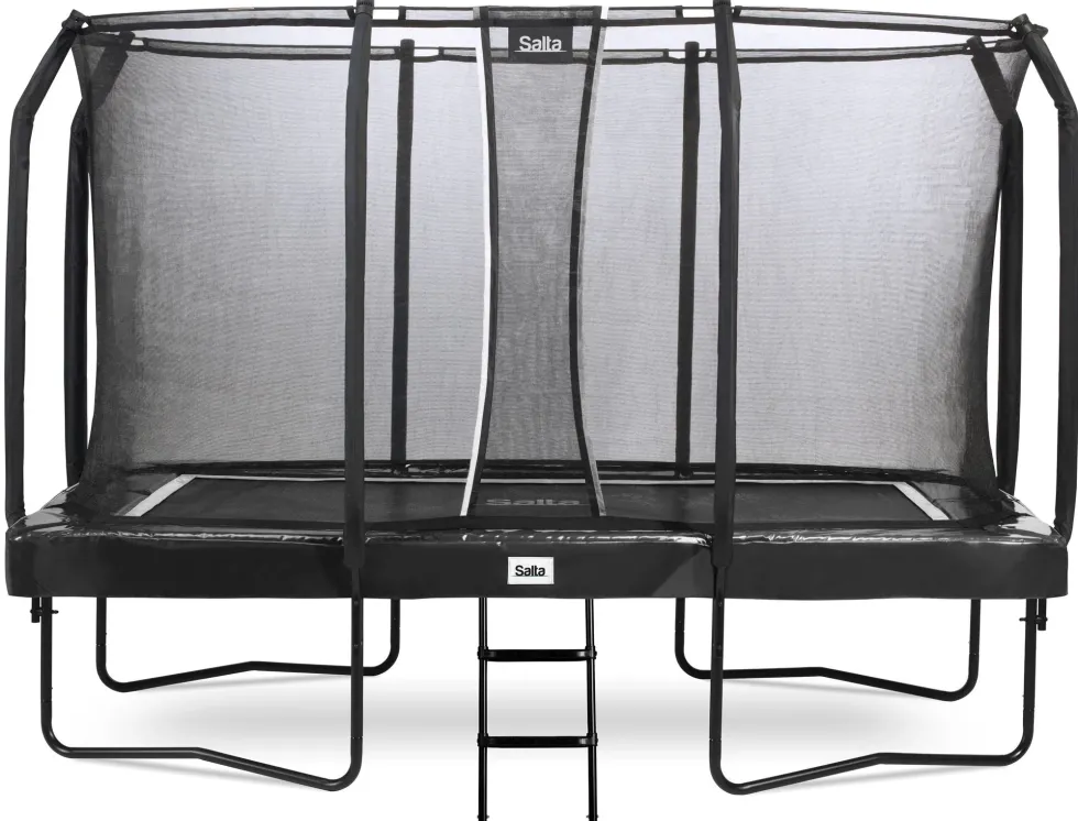 Salta First Class Trampoline met Veiligheidsnet - 366 x 214 cm - Zwart