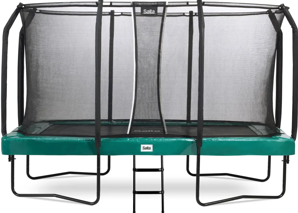 Salta First Class Trampoline met Veiligheidsnet - 427 x 244 cm - Groen