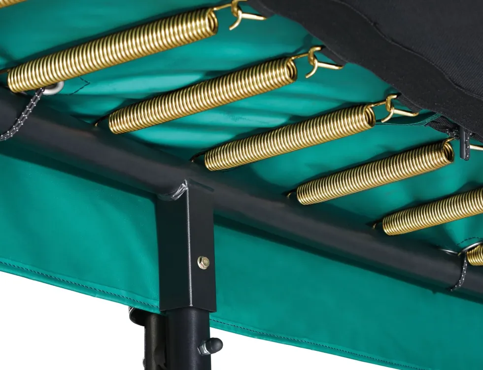 Salta First Class Trampoline met Veiligheidsnet - 427 x 244 cm - Groen
