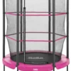 Salta Junior Trampoline met Veiligheidsnet - 140 cm - Roze