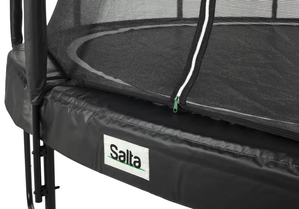 Salta Premium Edition Trampoline met Veiligheidsnet - Zwart - 366 cm
