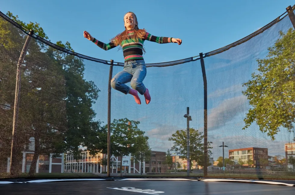 Salta Premium Edition Trampoline met Veiligheidsnet - Zwart - 366 cm