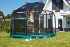Salta Premium Ground Trampoline met Veiligheidsnet - 427 cm - Groen