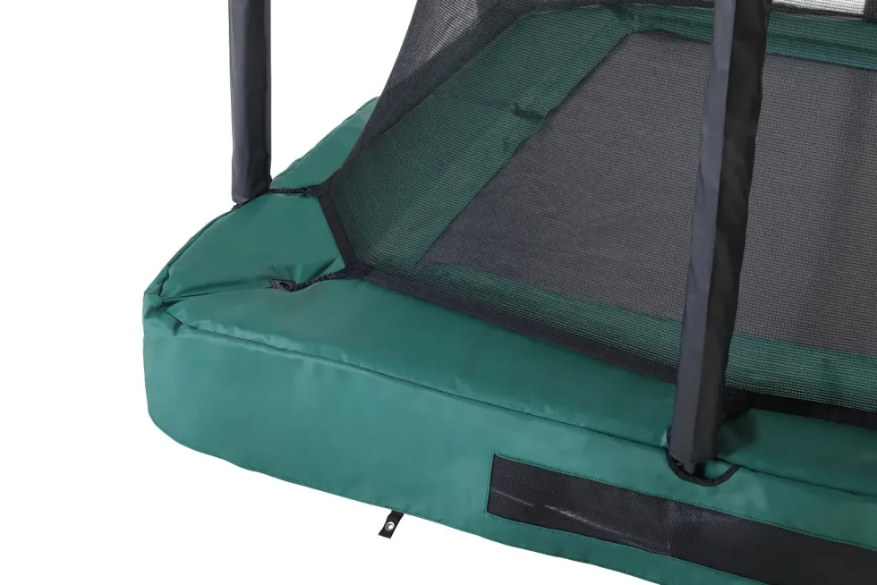 Salta Premium Ground Trampoline met Veiligheidsnet - 366 x 244 cm - Groen