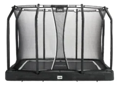 Salta Premium Ground Trampoline met Veiligheidsnet - 305 x 214 cm - Zwart