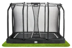 Salta Premium Ground Trampoline met Veiligheidsnet - 305 x 214 cm - Zwart