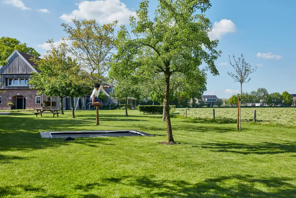Salta Royal Baseground Trampoline - 396 x 244 cm