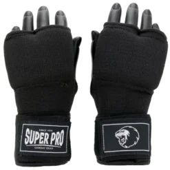 Super Pro Combat Gear Foam Binnenhandschoenen - Zwart/Wit
