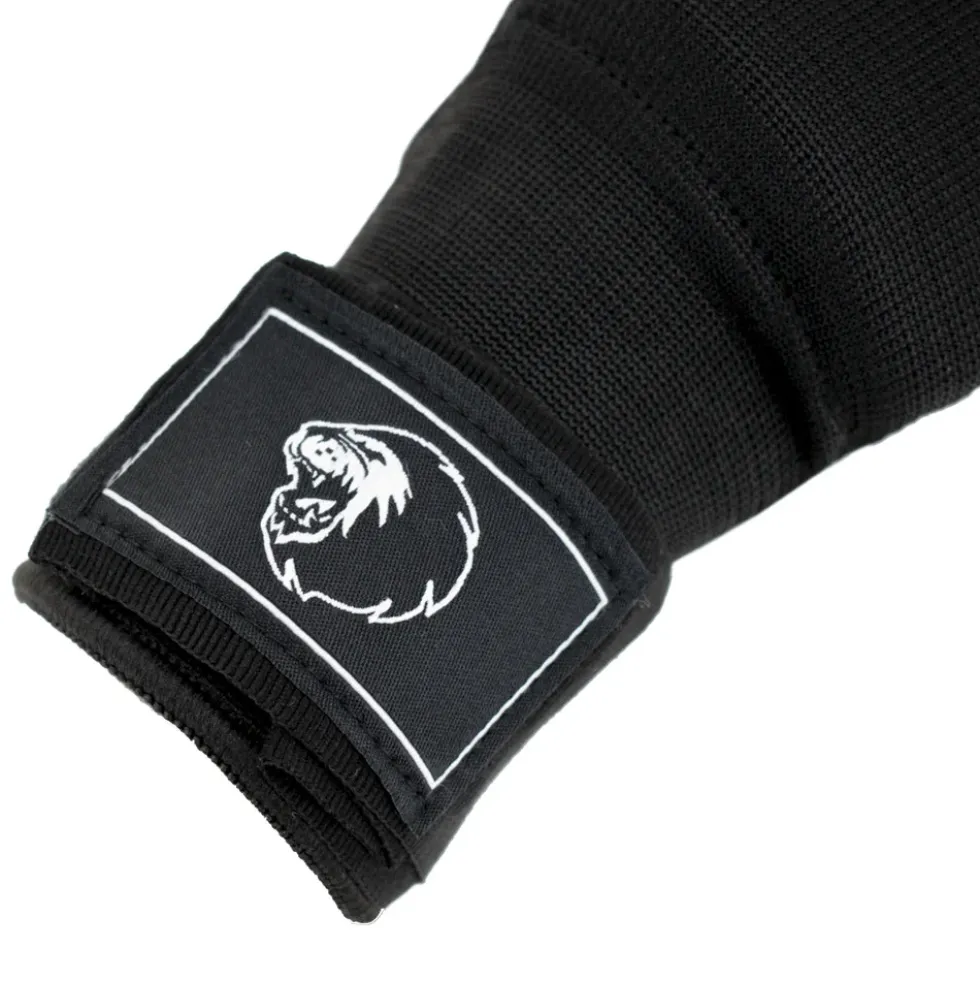 Super Pro Combat Gear Foam Binnenhandschoenen - Zwart/Wit
