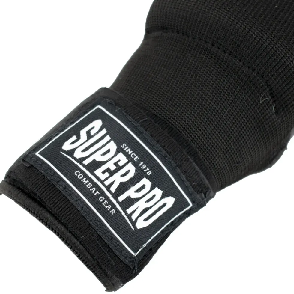 Super Pro Combat Gear Foam Binnenhandschoenen - Zwart/Wit
