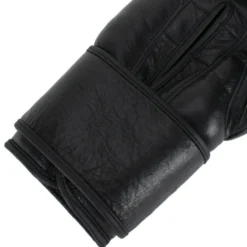 Super Pro Combat Gear Legend Lederen (Kick)Bokshandschoenen - Zwart