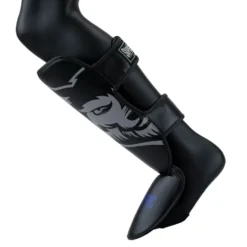 Super Pro Combat Gear Scheenbeschermer Kids Wolf - Zwart/Grijs