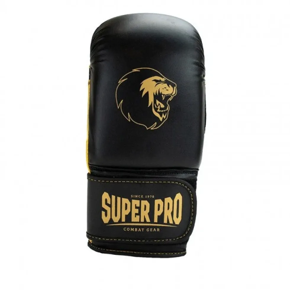 Super Pro Combat Gear Victor Bokszakhandschoenen - Zwart/Goud