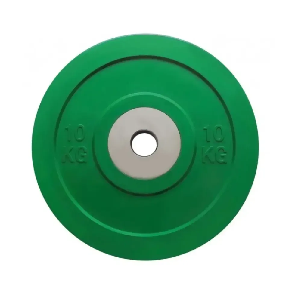 Toorx Fitness Bumper Plate - Olympische Halterschijf - 10 kg