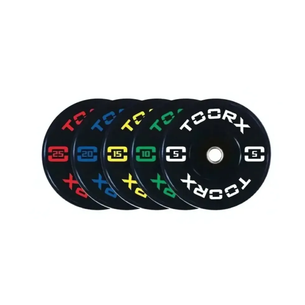 Toorx Fitness Bumper Plate - Professional Olympische Halterschijf - 15 kg