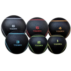 Toorx Fitness Medicine Ball - Zwart/Blauw - 3 kg
