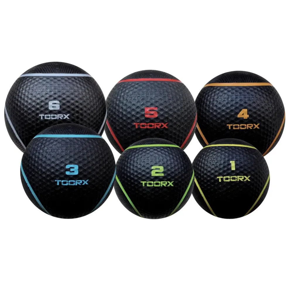 Toorx Fitness Medicine Ball - Zwart/Blauw - 3 kg