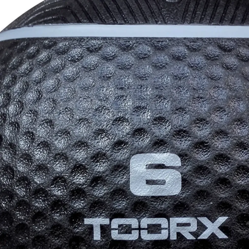Toorx Fitness Medicine Ball - Zwart/Blauw - 3 kg