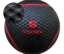 Toorx Fitness Medicine Ball - Zwart/Rood - 5 kg