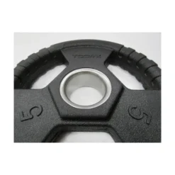 Toorx Fitness Rubber Olympische Halterschijf 50 mm - 10 kg - Per stuk