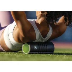 Triggerpoint Foam Roller Grid Travel - Zwart/Lime