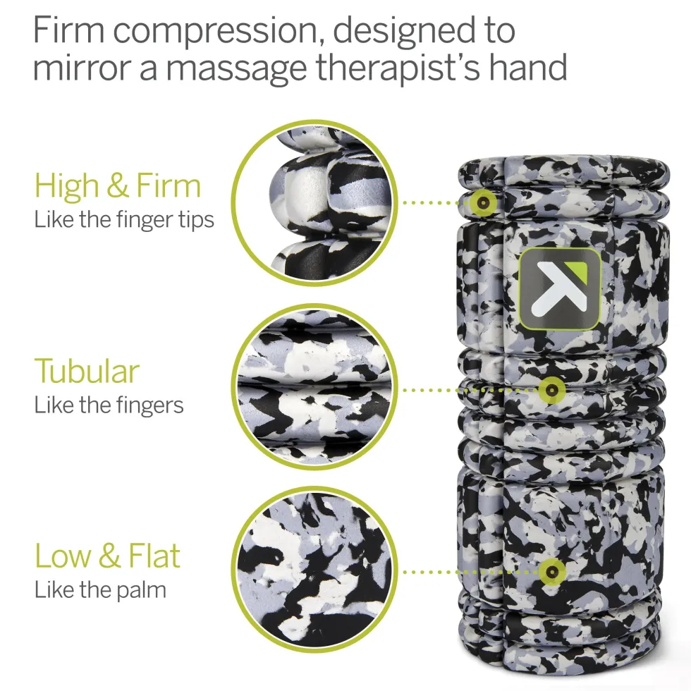 Triggerpoint Foam Roller The Grid 1.0 - Grijs Camo