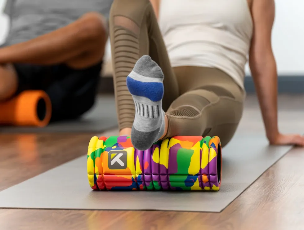 Triggerpoint Foam Roller The Grid 1.0 - Regenboog