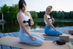 Tunturi Massage Gun Mini - Massage Gun - 4 opzetstukken