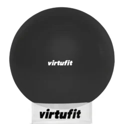 VirtuFit Anti-Burst Fitnessbal Pro met Balhouder - Grijs - 85 cm