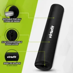 VirtuFit Bar Pad Pro - Luxe Nekbeschermer voor Halterstang