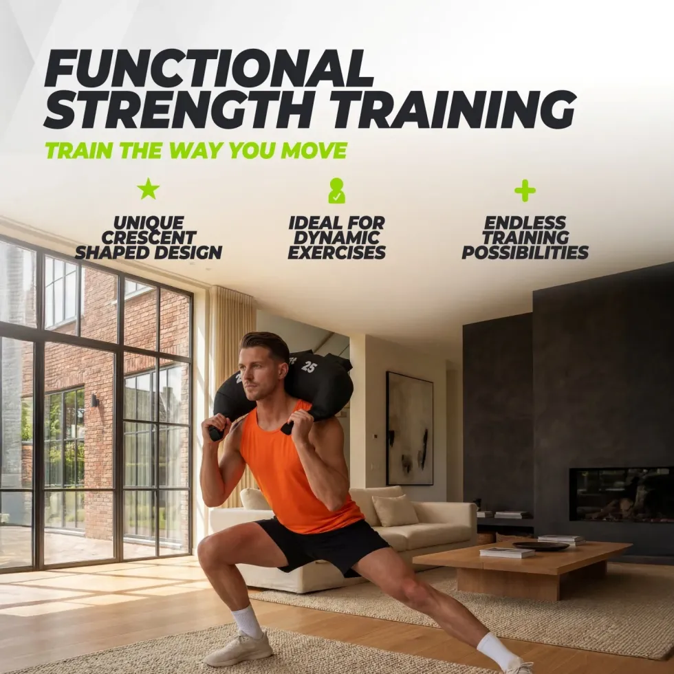 VirtuFit Bulgarian Bag - Fitnessbag - 25 kg
